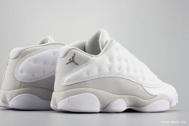 LowPure Money Air mens Jordan 13 310810-100 white 0608